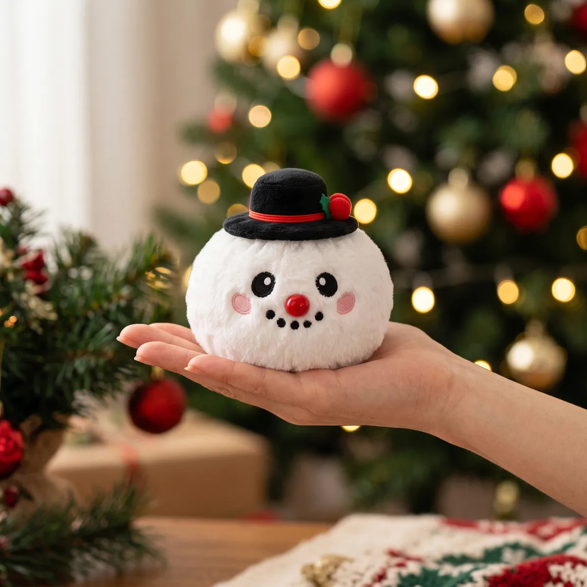 Dapper Snow Hat Dumpling Squishy Plush – view 3