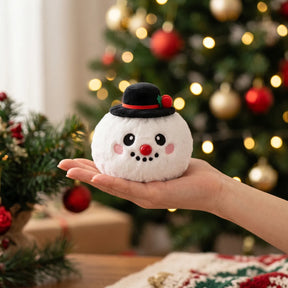 Dapper Snow Hat Dumpling Squishy Plush – view 3