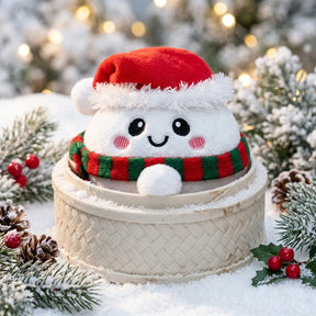 Chilly Snowman Dumpling Squishy Plush – view 2