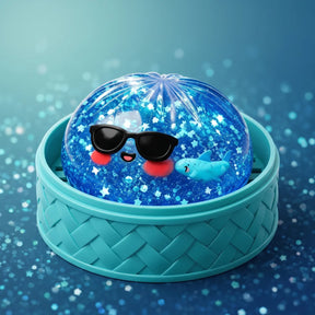 Cool Sparkle Sunglasses Dumpling Squishy – view 2