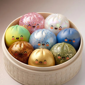 Fluffy Squishy Bun Mystery Dumpling – view 3