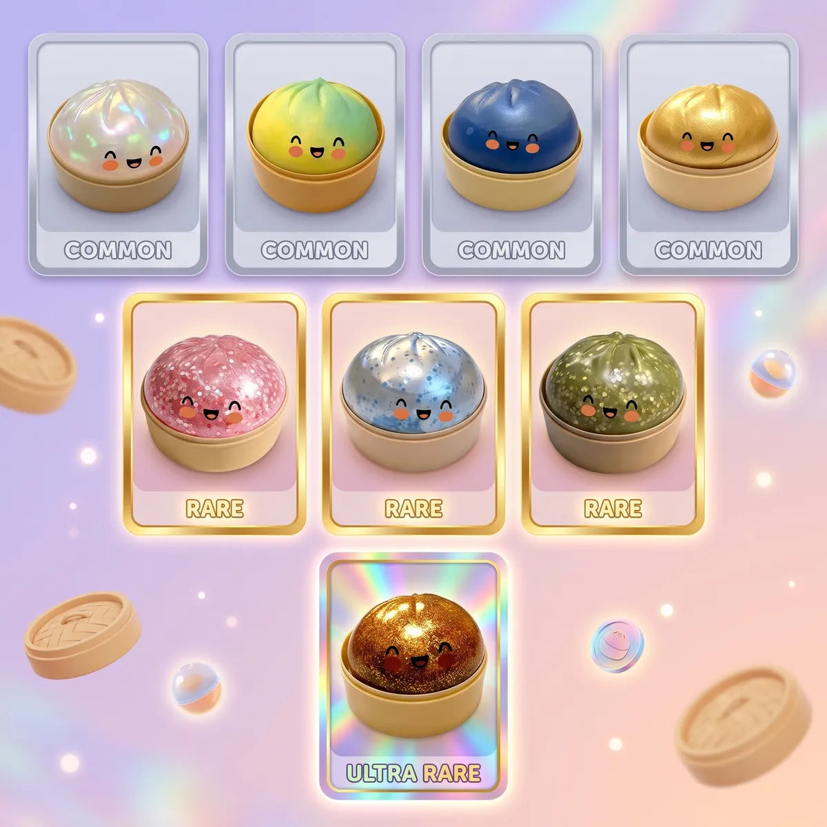 Fluffy Squishy Bun Mystery Dumpling – view 2