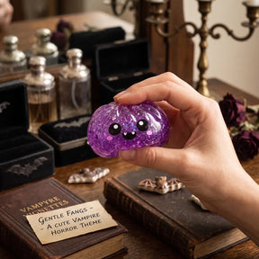 Fanged Vampire Halloween Dumpling Squishy – view 6