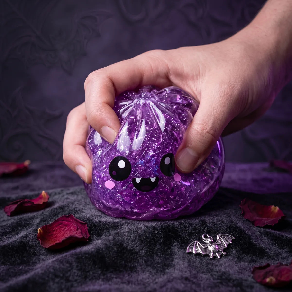 Fanged Vampire Halloween Dumpling Squishy – view 5