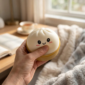 Snowy White Dumpling Squishy – view 7