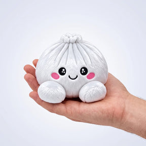 Marshmallow White Dumpling Squishy Plush – view 3