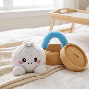 Marshmallow White Dumpling Squishy Plush – view 7