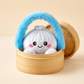 Marshmallow White Dumpling Squishy Plush – view 2