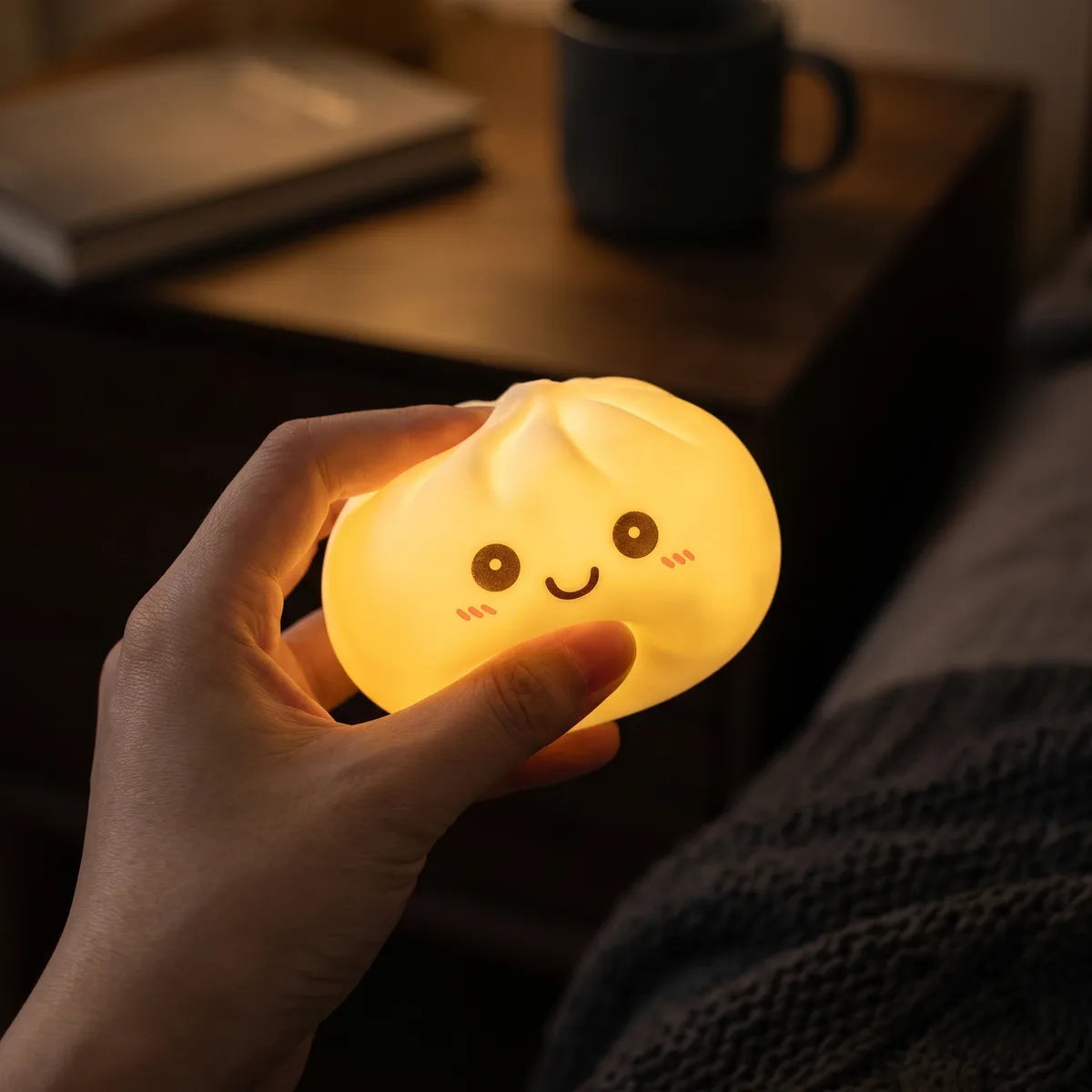 Moonlight White Squishy Dumpling Light – view 7
