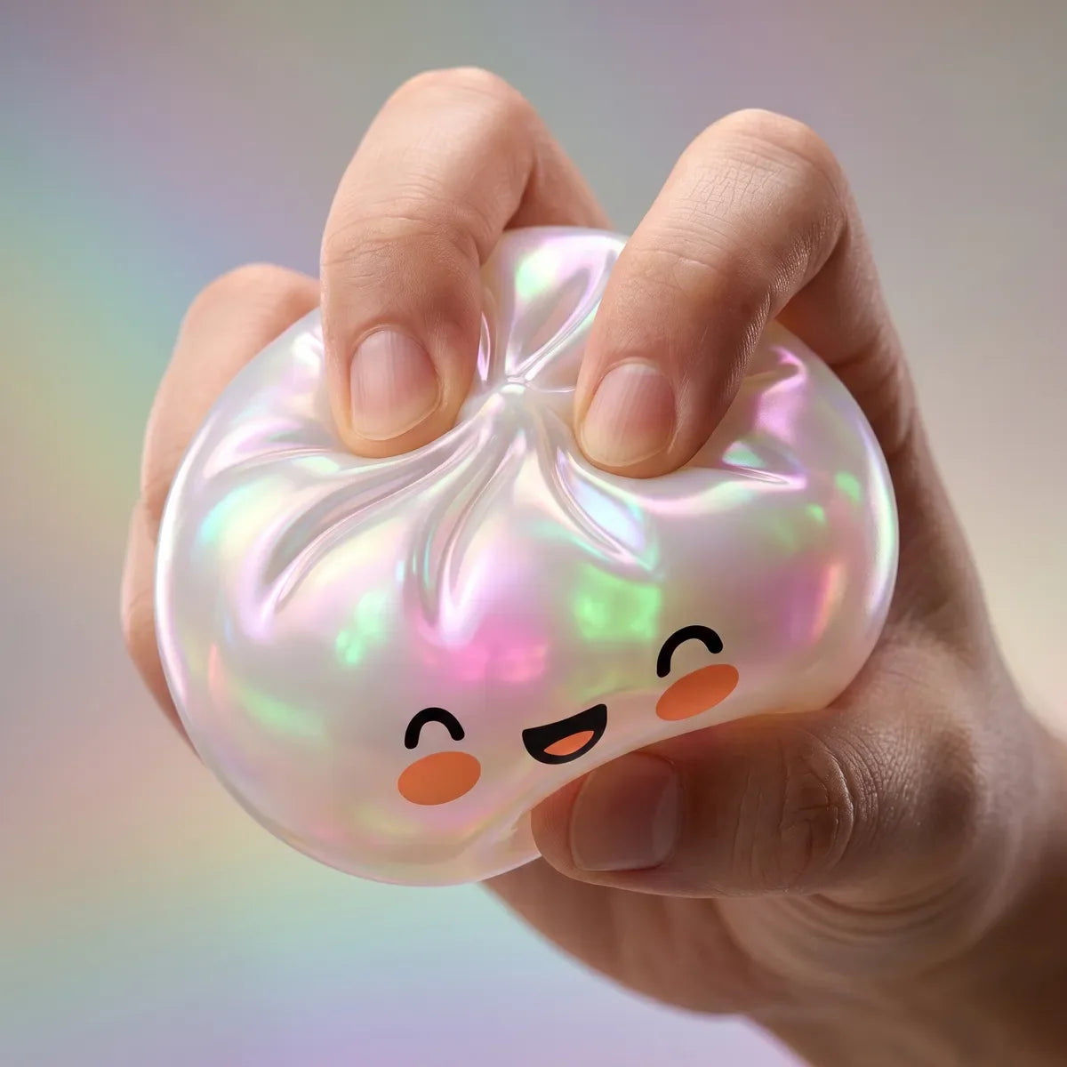 Cloud White Unique Dumpling Squishy – view 6