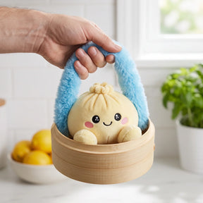 Lemon Yellow Dumpling Squishy Plush – view 6