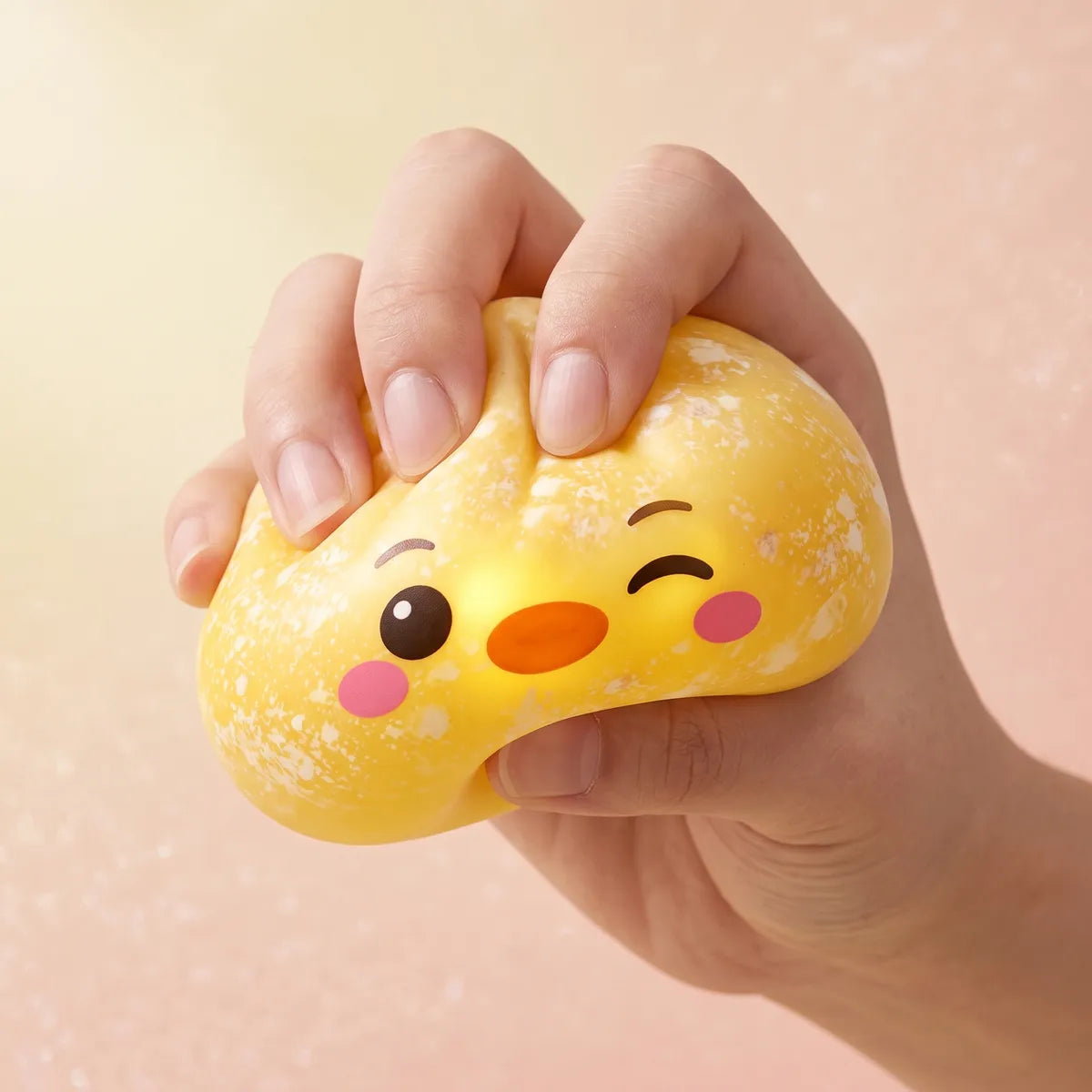 Buttercup Yellow Penguin Dumpling Squishy – view 4