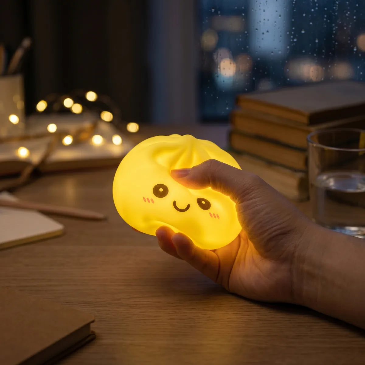 Sunny Yellow Squishy Dumpling Light – view 7