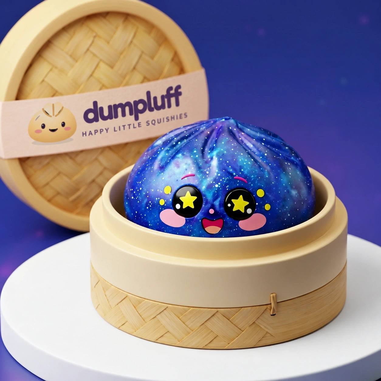 Cosmic Galaxy Dumpling Squishy
