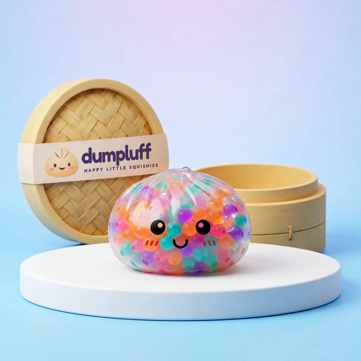 Soft Squishy Dumpling Colors Bubbles