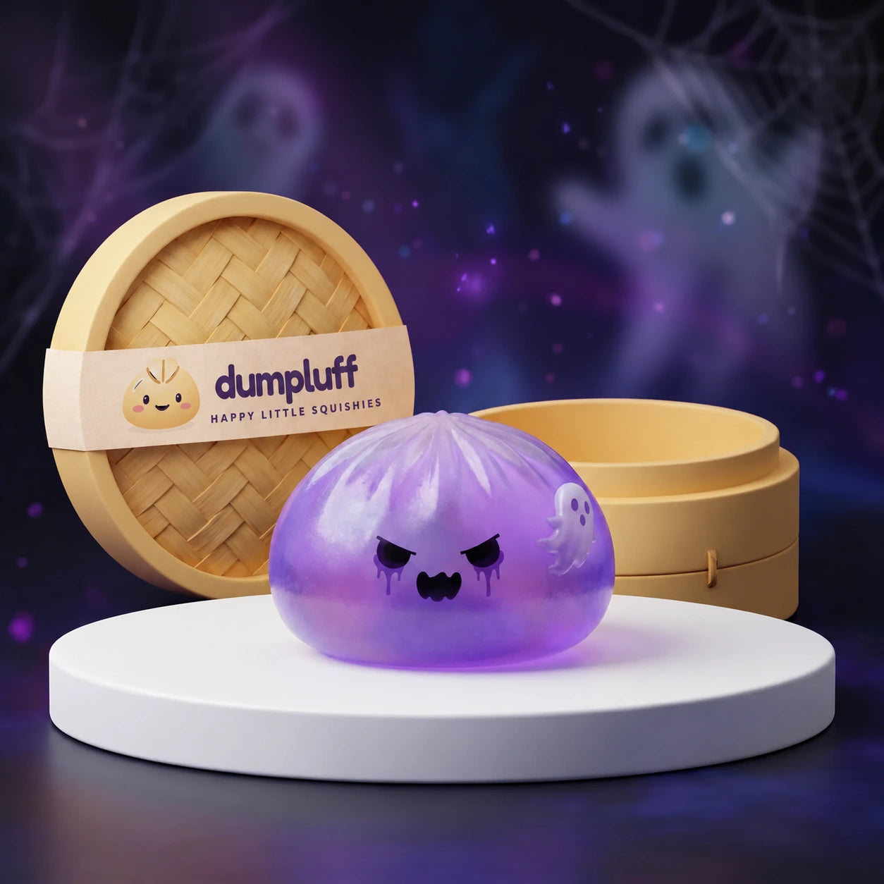 Boo Ghost Dumpling Squishy
