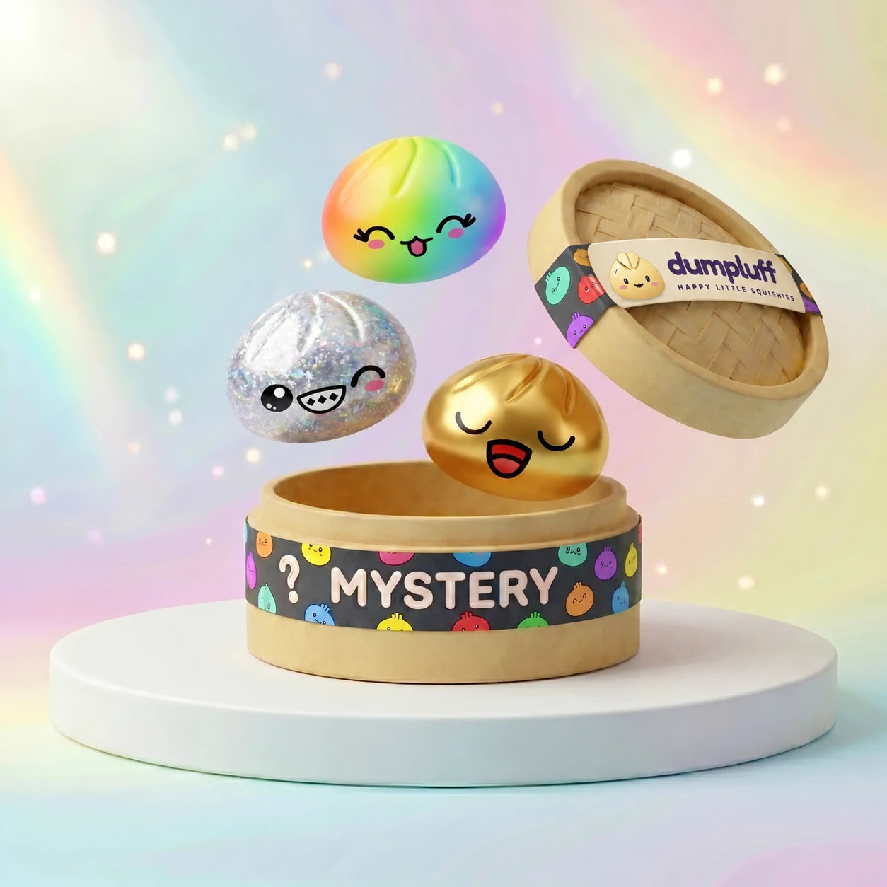 Collectible Mystery Dumpling Squishy Rare