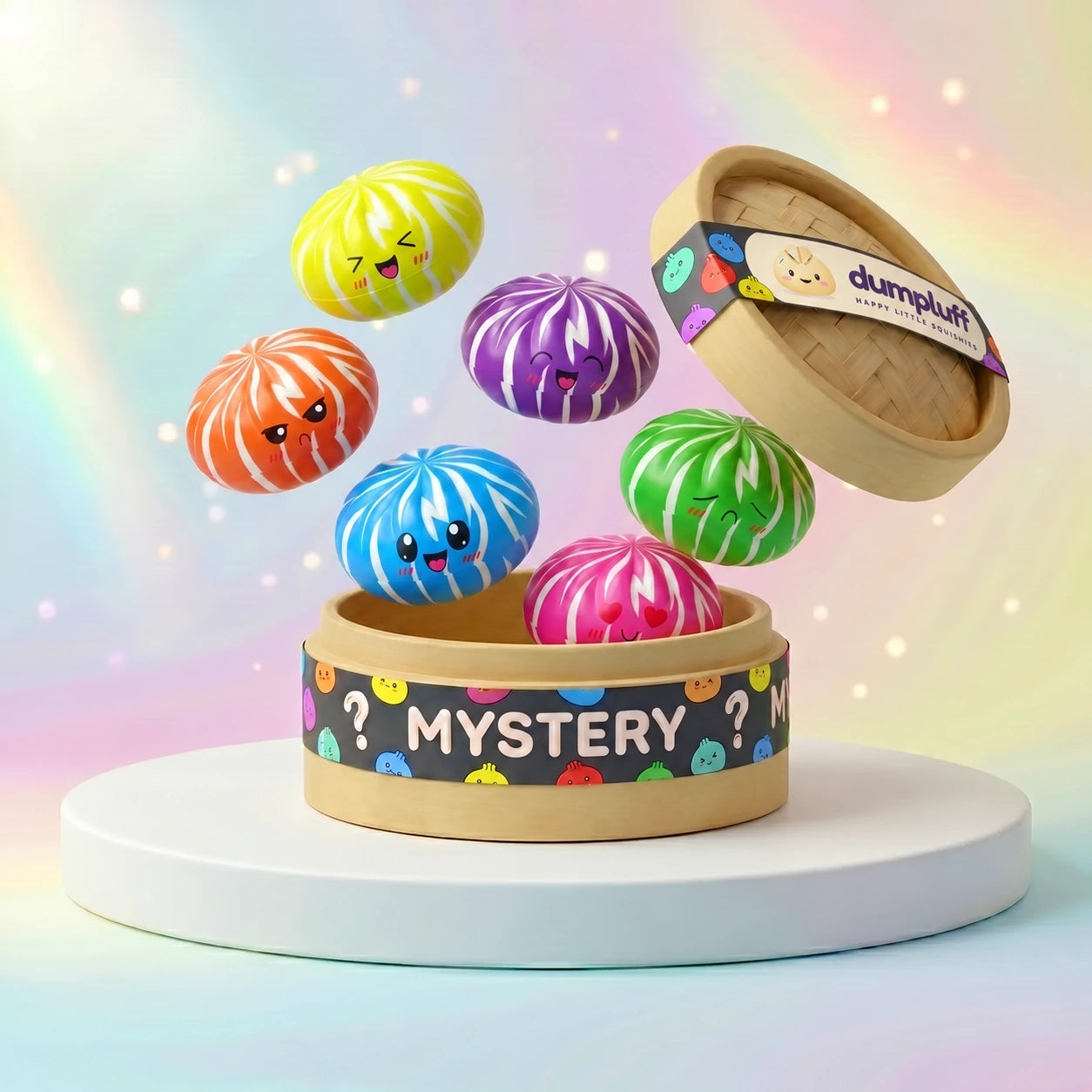 Fluffy Dumpling Squishy Bun Mystery Toy – view 1