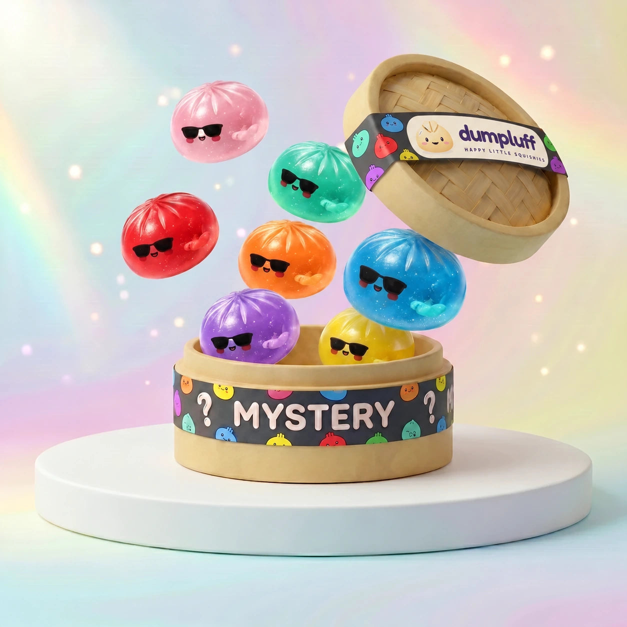 Cool Mystery Sunglasses Dumpling Squishy