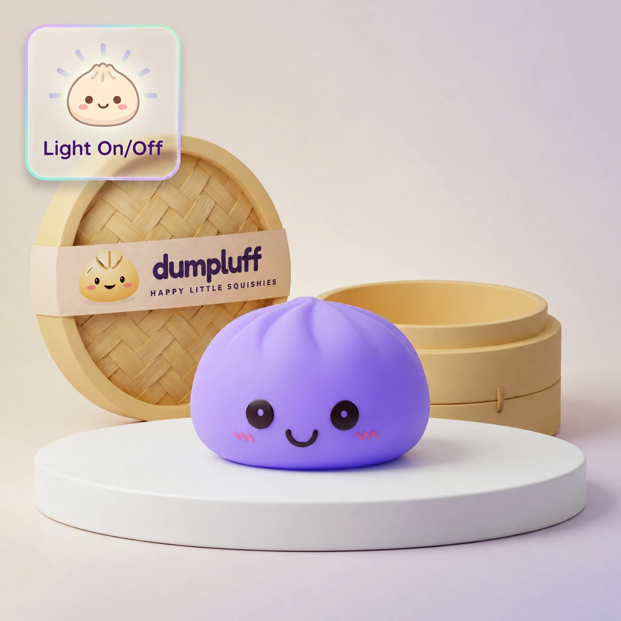 Twilight Purple Squishy Dumpling Light