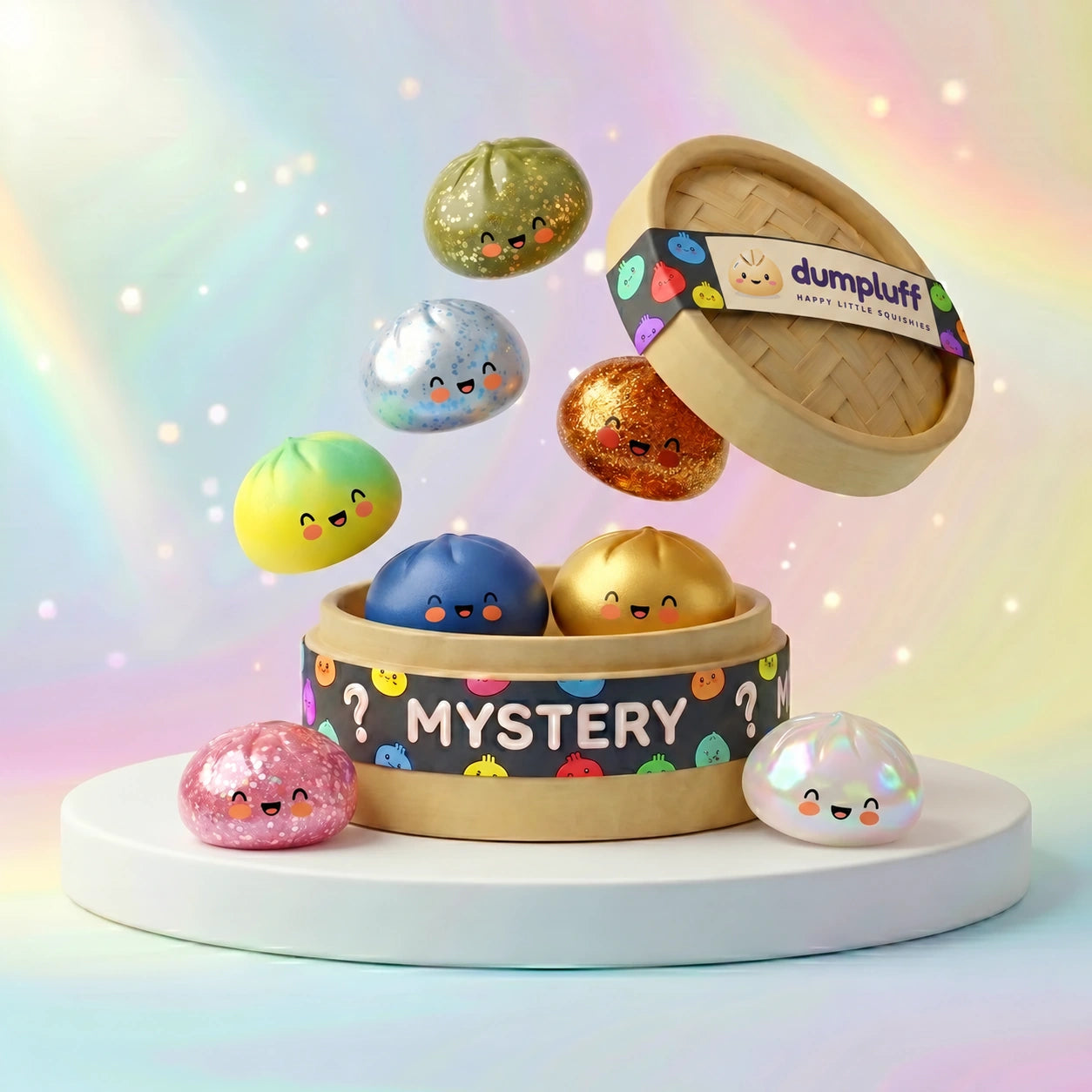 Fluffy Squishy Bun Mystery Dumpling – view 1