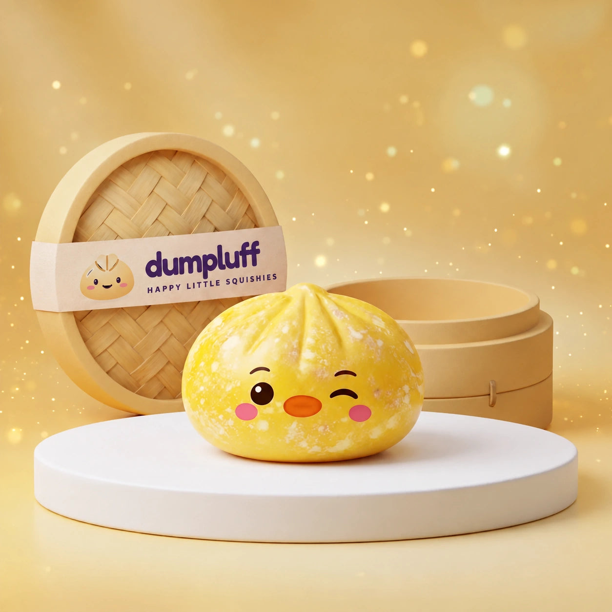 Buttercup Yellow Penguin Dumpling Squishy