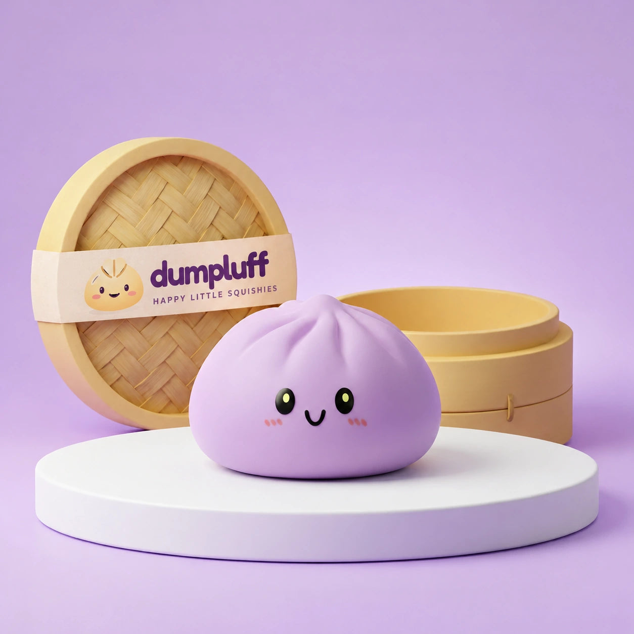 Berry Magenta Dumpling Squishy